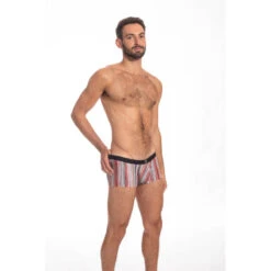 Hipster Push Up Rayé -LHOMME INVISIBLE Soldes hipster push up raye homme 3