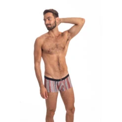 Hipster Push Up Rayé -LHOMME INVISIBLE Soldes hipster push up raye homme 4