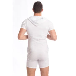 Hypnos - Body Capuche Blanc 18 Hypnos - Body Capuche Blanc -LHOMME INVISIBLE Soldes hypnos body homme capuche blanc 3