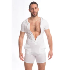 Hypnos - Body Capuche Blanc 20 Hypnos - Body Capuche Blanc -LHOMME INVISIBLE Soldes hypnos body homme capuche blanc 5