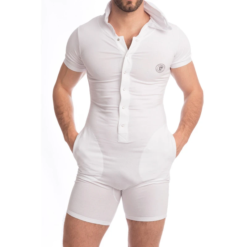 Hypnos - Body Capuche Blanc 3 Hypnos - Body Capuche Blanc