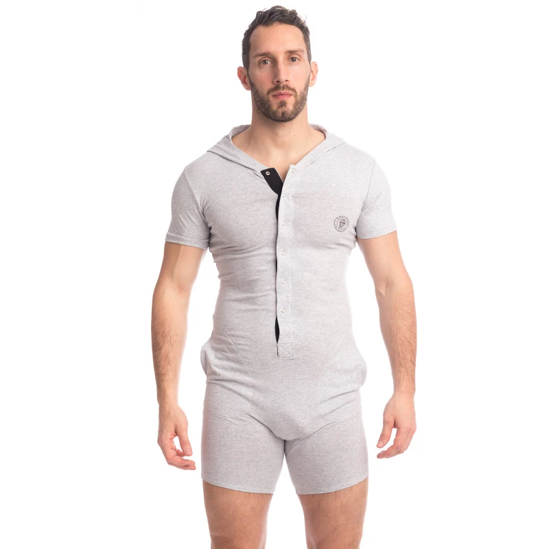 Hypnos - Body Capuche Gris 4 Hypnos - Body Capuche Gris – Image 2