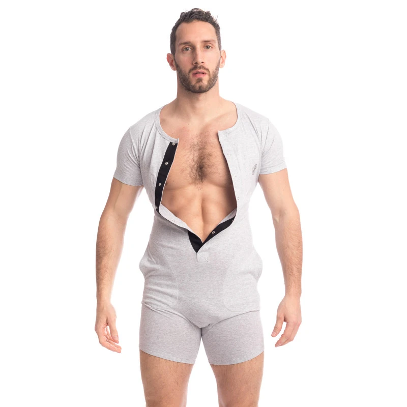 Hypnos - Combishort Gris 4 Hypnos - Combishort Gris – Image 2