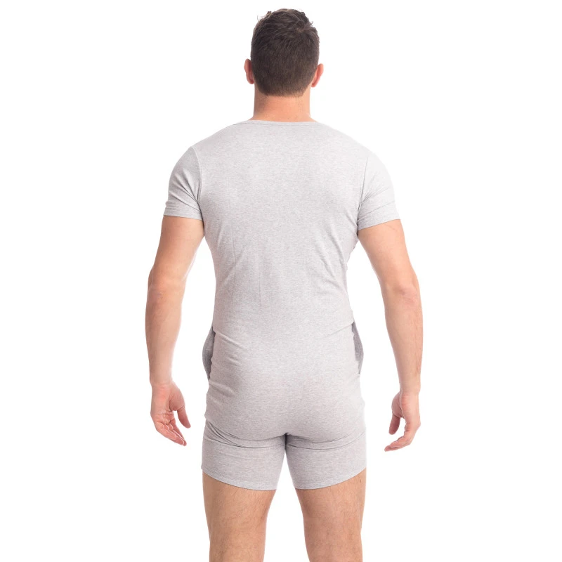 Hypnos - Combishort Gris 5 Hypnos - Combishort Gris – Image 3
