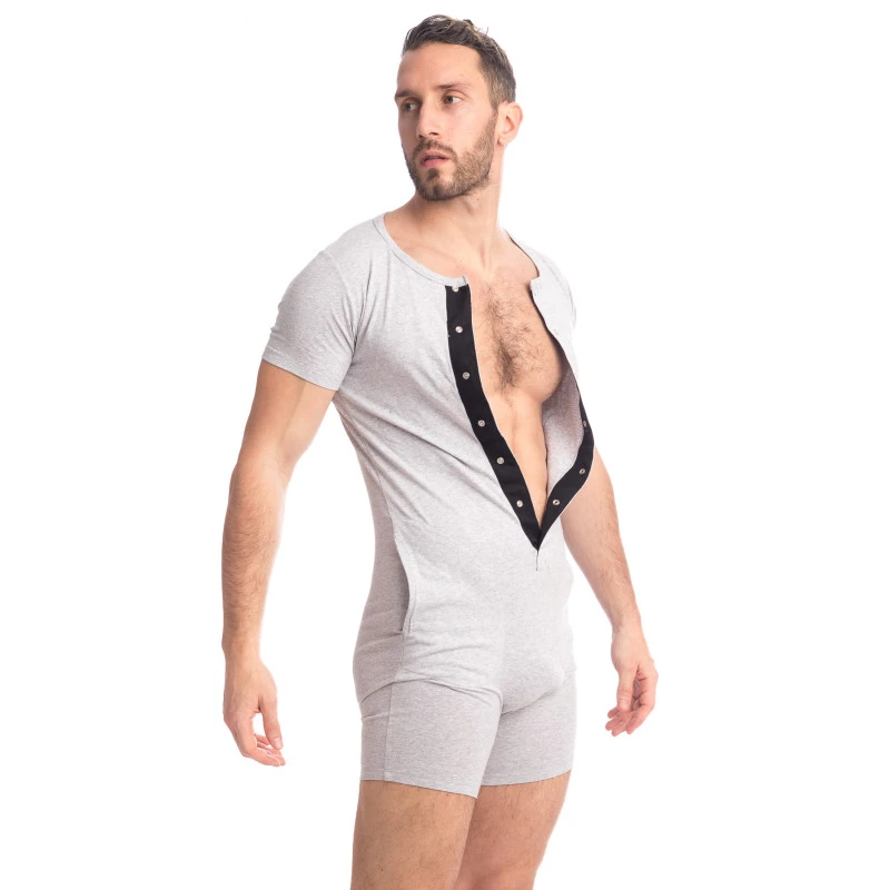 Hypnos - Combishort Gris 7 Hypnos - Combishort Gris – Image 5