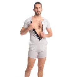 Hypnos - Combishort Gris 16 Hypnos - Combishort Gris -LHOMME INVISIBLE Soldes hypnos combishort gris homme 5