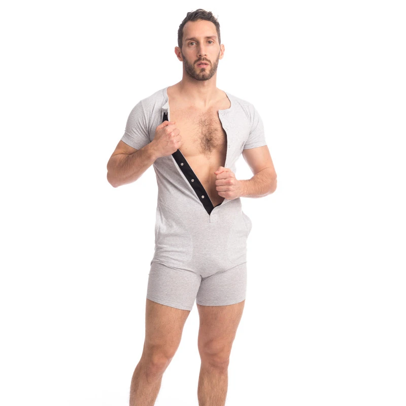 Hypnos - Combishort Gris 8 Hypnos - Combishort Gris – Image 6