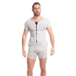 Hypnos - Combishort Gris 17 Hypnos - Combishort Gris -LHOMME INVISIBLE Soldes hypnos combishort gris homme 6