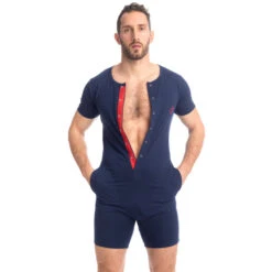 Hypnos - Combishort Marine -LHOMME INVISIBLE Soldes hypnos combishort marine homme 3