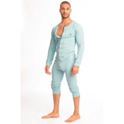 Hypnos Ice Blue - Onesie Combinaison Longue -LHOMME INVISIBLE Soldes hypnos ice blue combinaison longue hommes 5