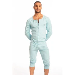 Hypnos Ice Blue - Onesie Combinaison Longue -LHOMME INVISIBLE Soldes hypnos ice blue combinaison longue hommes 6