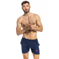 Hypnos - Short Lounge -LHOMME INVISIBLE Soldes hypnos short lounge homme marine 4