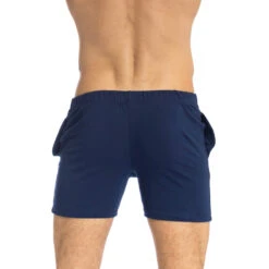 Hypnos - Short Lounge -LHOMME INVISIBLE Soldes hypnos short lounge homme marine 5