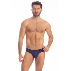 Indigo - Mini Slip -LHOMME INVISIBLE Soldes indigo mini slip lycra homme 1