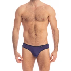 Indigo - Mini Slip -LHOMME INVISIBLE Soldes indigo mini slip lycra homme 2