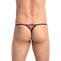Jamawar - String Striptease -LHOMME INVISIBLE Soldes jamawar string striptease homme imprime 4