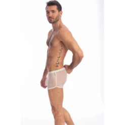 La Crème - Short Freedom -LHOMME INVISIBLE Soldes la creme freedom short homme transparent 1