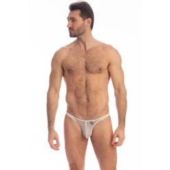 La Crème - String Bikini -LHOMME INVISIBLE Soldes la creme string bikini transparent homme 5