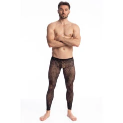 Leonardo - Legging Collant -LHOMME INVISIBLE Soldes leo collant homme dentelle 1