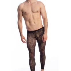 Leonardo - Legging Collant -LHOMME INVISIBLE Soldes leo collant homme dentelle 3
