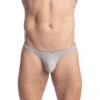 Louspo - String Bikini -LHOMME INVISIBLE Soldes louspo string bikini homme coton gris