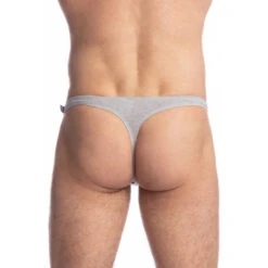 Louspo - String Bikini 10 Louspo - String Bikini -LHOMME INVISIBLE Soldes louspo string bikini homme coton gris 3