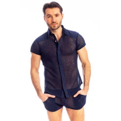 Madrague - Chemise Slim Marine 15 Madrague - Chemise Slim Marine -LHOMME INVISIBLE Soldes madrague chemise slim marine 5