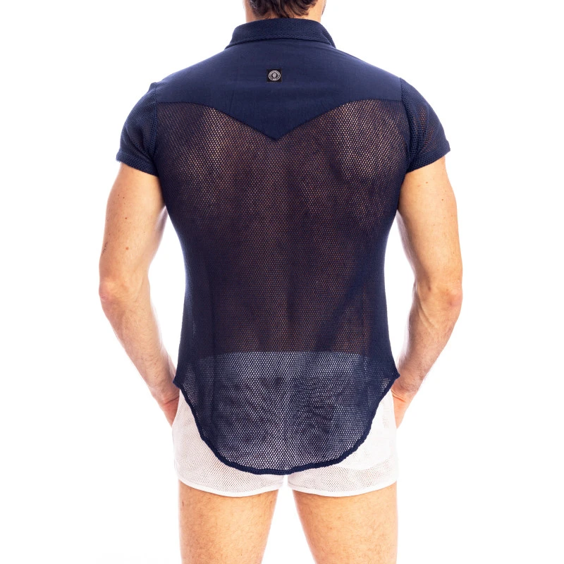 Madrague - Chemise Slim Marine 9 Madrague - Chemise Slim Marine – Image 7