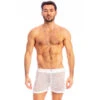 Madrague - Short Lounge Blanc -LHOMME INVISIBLE Soldes madrague short lounge blanc