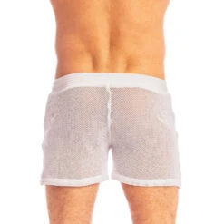 Madrague - Short Lounge Blanc -LHOMME INVISIBLE Soldes madrague short lounge blanc 3