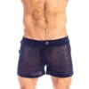 Madrague - Short Lounge Marine -LHOMME INVISIBLE Soldes madrague short lounge marine