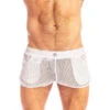 Madrague - Short Sport Blanc 2 Madrague - Short Sport Blanc -LHOMME INVISIBLE Soldes madrague short sport blanc