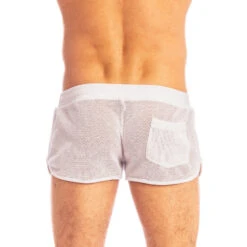 Madrague - Short Sport Blanc 9 Madrague - Short Sport Blanc -LHOMME INVISIBLE Soldes madrague short sport blanc 3