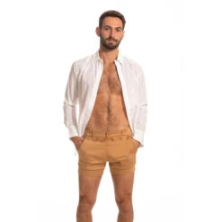 Matelot - Shorts 15 Matelot - Shorts -LHOMME INVISIBLE Soldes matelot shorts homme beige 5