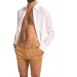 Matelot - Shorts 16 Matelot - Shorts -LHOMME INVISIBLE Soldes matelot shorts homme beige 6