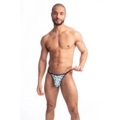 Myosotis - String Striptease -LHOMME INVISIBLE Soldes myosotis string striptease homme 1