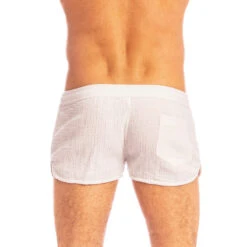 Palm Spring - Lounge Split Shorts -LHOMME INVISIBLE Soldes palm spring lounge split shorts 5