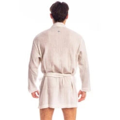 Palm Spring - Robe De Chambre Courte -LHOMME INVISIBLE Soldes palm spring robe de chambre courte 2