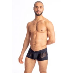 Picasso Noir - Hipster Push Up -LHOMME INVISIBLE Soldes picasso noir hipster push up homme 4