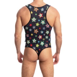 Psychedelic Stars - Body String -LHOMME INVISIBLE Soldes psychedelic stars body string homme 2