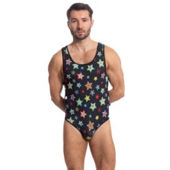 Psychedelic Stars - Body String -LHOMME INVISIBLE Soldes psychedelic stars body string homme 3