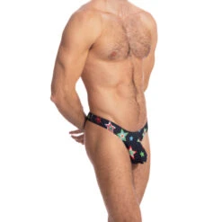 Psychedelic Stars - String Bikini 10 Psychedelic Stars - String Bikini -LHOMME INVISIBLE Soldes psychedelic stars string bikini homme 2
