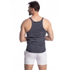 Querelle De Brest - Débardeur -LHOMME INVISIBLE Soldes querelle de brest debardeur homme rayures 2