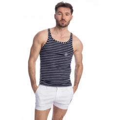 Querelle De Brest - Débardeur -LHOMME INVISIBLE Soldes querelle de brest debardeur homme rayures 3