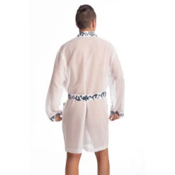 Santorini - Peignoir Kimono -LHOMME INVISIBLE Soldes santorini kimono homme 4