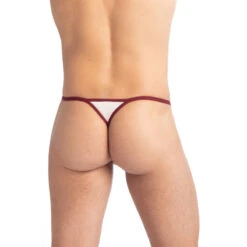 Sensitive - String Rose Pale 10 Sensitive - String Rose Pale -LHOMME INVISIBLE Soldes sensitive string homme rose pale 3