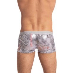 Silver Python - Hipster Push-Up -LHOMME INVISIBLE Soldes silver python hipster push up boxer homme 4