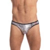 Silver Python - Mini Slip -LHOMME INVISIBLE Soldes silver python mini slip homme