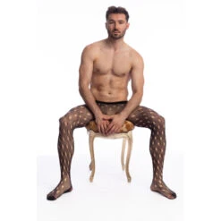 Soleta - Collant -LHOMME INVISIBLE Soldes soleta collant homme noir 4