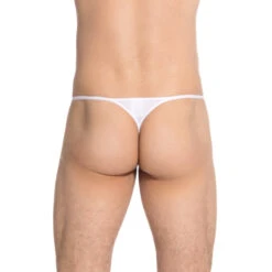 Blanc - String De Bain Striptease 11 Blanc - String De Bain Striptease -LHOMME INVISIBLE Soldes string blanc striptease de bain homme 4